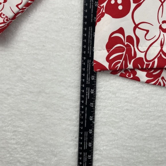 Allison Lane Women's Size "2X" Hawaiian Floral Long Sleeve Shirt - Picture 8 of 10